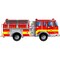 Melissa & Doug Giant Fire Truck Floor Puzzle, 4ft Long, 24 Pieces 436 - alternate 1